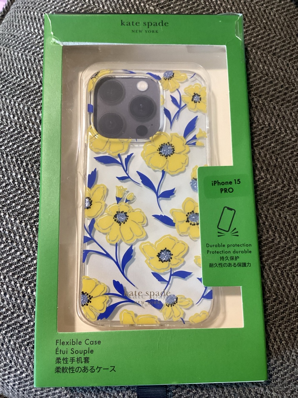 Kate Spade Sunshine Floral iPhone 15 Pro Case # KF680